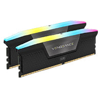 MEMORIA RAM CORSAIR DDR5 VENGEANCE RGB DIMM 5200MHZ 32GB 2 X 16 GB C40 BLACK CMH32GX5M2B5200C40