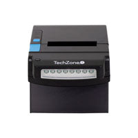 MINIPRINTER TECHZONE TZBE302E, TERMICA, 80 MM, VEL 300 MM/S, 203 DPI, USB, SERIAL, RJ45, RJ11, CORTADOR AUTOMATICO, 1 AÑO DE GARANTIA
