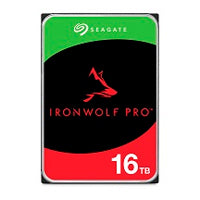DISCO DURO INTERNO SEAGATE IRONWOLF PRO 16TB 3.5 ESCRITORIO SATA3 6GB/S 256MB 7200RPM 24X7 HOT-PLUG NAS SIN LIMITE DE BAHIAS