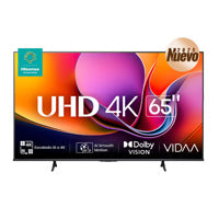 TELEVISION LED HISENSE 65 65A65NV SMART VIDAA, RESOLUCION 4K UHD, DOLBY VISION HDR10, DTS VIRTUAL X