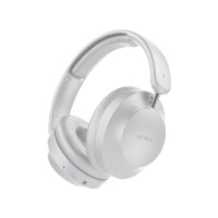 AUDIFONOS ACTECK TRITON PRO HP636 / DIADEMA / INALAMBRICOS / BT 5.4 - AUX 3.5 MM / MICROFONO OMNIDIRECCIONAL / BATERIA 30 HRS / CANCELACION DE RUIDO / ULTRALIGEROS / 20 HZ-20 KHZ / BLANCO / AC-940931